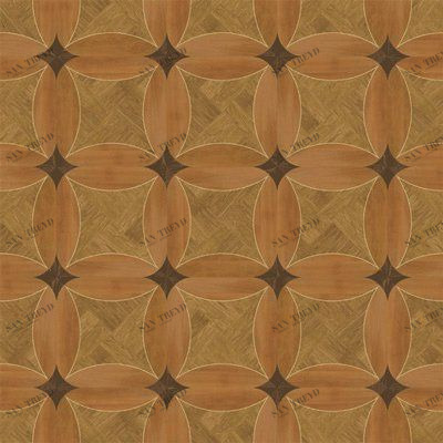 Художественный паркет Da Vinci Щитовой 26-056 Дуб (Гладкая) 500х500 мм 26010056