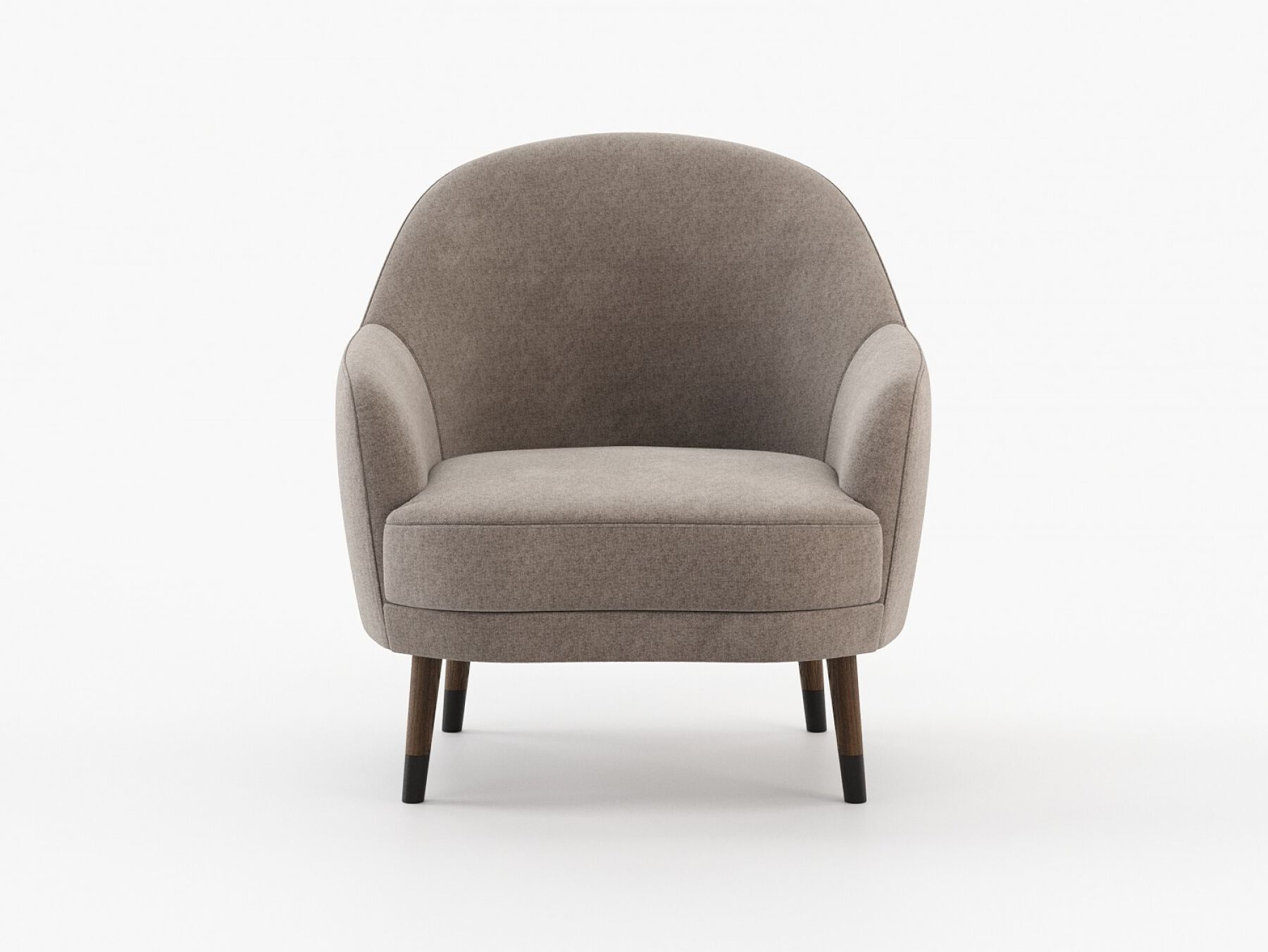 Бархатное кресло с подлокотниками Laskasas ARCH-00143651