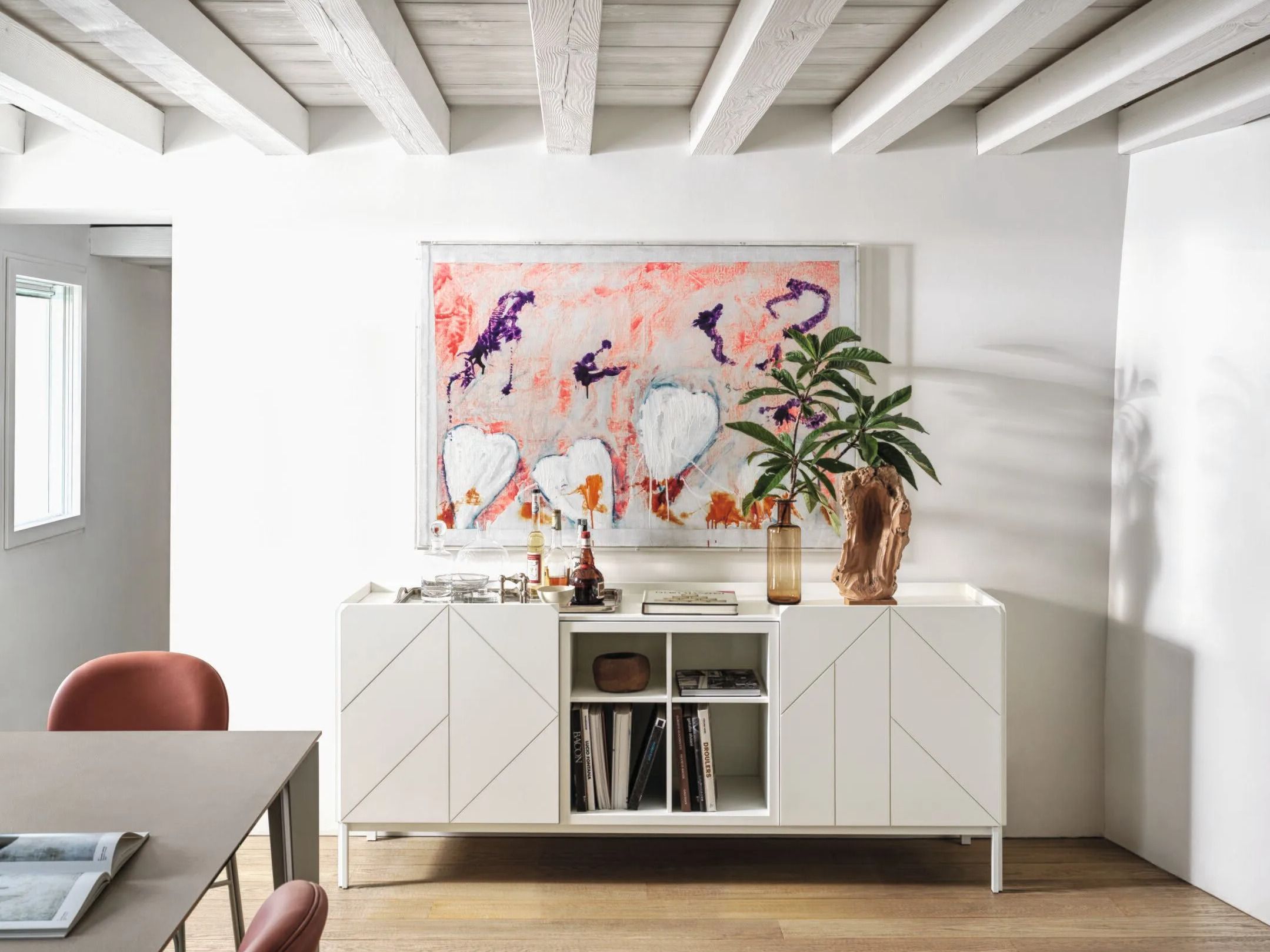 Деревянный шкаф с распашными дверями Bontempi Casa PICA ARCH-00002252 - Вид №1