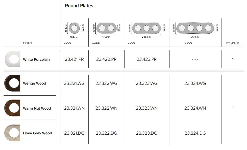 Деревянная отделка пластины GI Gambarelli Arreda Tonda ARCH-00150336 - Вид №9