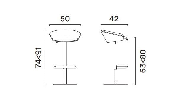 Ткань регулируемая высота поворотный офисный стул FREZZA Karl ARCH-00018495 - Вид №1