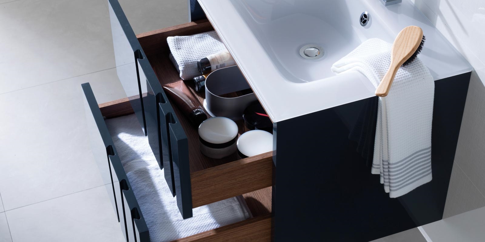 Комплект мебели для ванной Gamadecor Bambu 2 002 - Вид №1