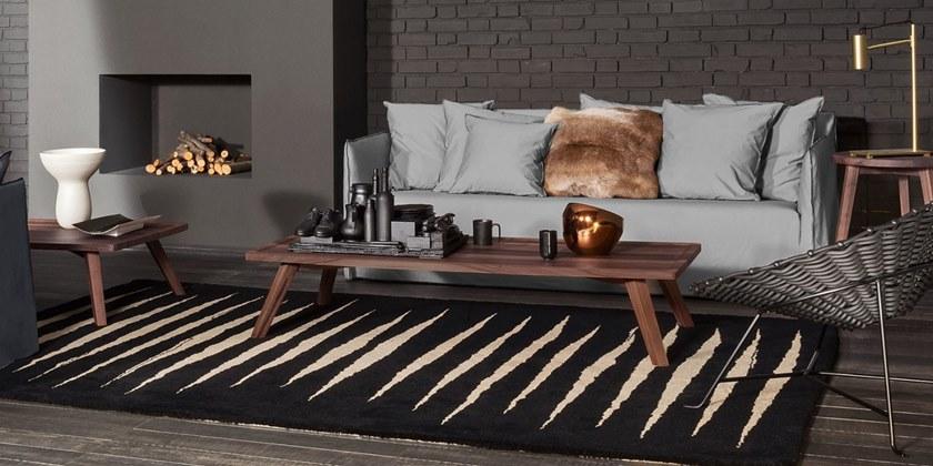 Gervasoni Низкий прямоугольный журнальный столик Gray sun-id-1372816 - Вид №3