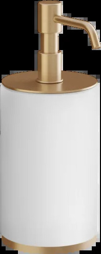 Держатель дозатора мыла 66437 726 Gessi Ventaglio ТЕПЛАЯ БРОНЗА BR. PVD