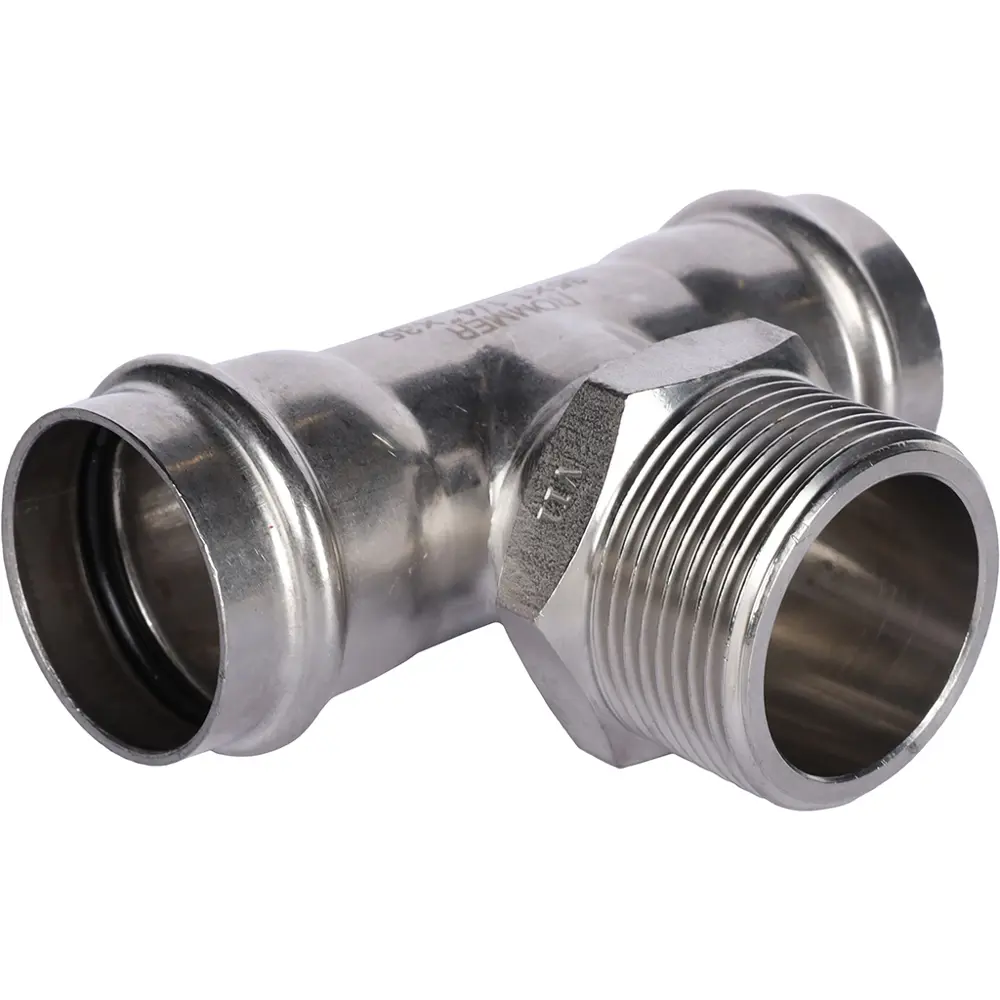 Тройник переходной Rommer 1 1/4"x35 мм ВПр-НР нержавеющая сталь 88011318 STLM-2148613 