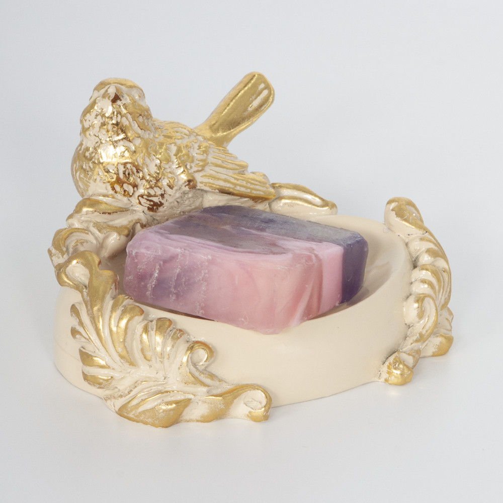 72029 Мыльница Птичка Терра Айвори BOGACHO 4627179655020 - Вид №3