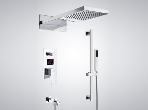 Утопленный набор для душа со светодиодной насадкой для душа