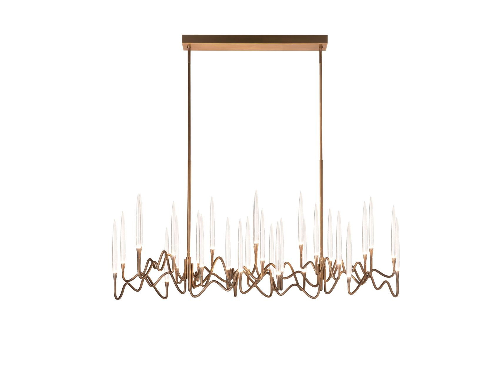 Латунный светодиодный подвесной светильник Il Pezzo Mancante кусок 3 ARCH-00098736 - Вид №9