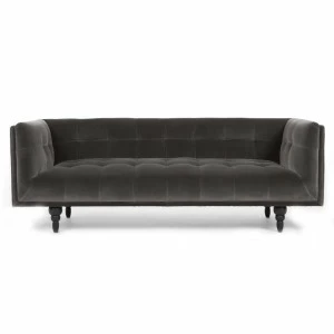 Диван Royal прямой серый ICON DESIGNE ДИЗАЙНЕРСКИЕ 178116 Серый