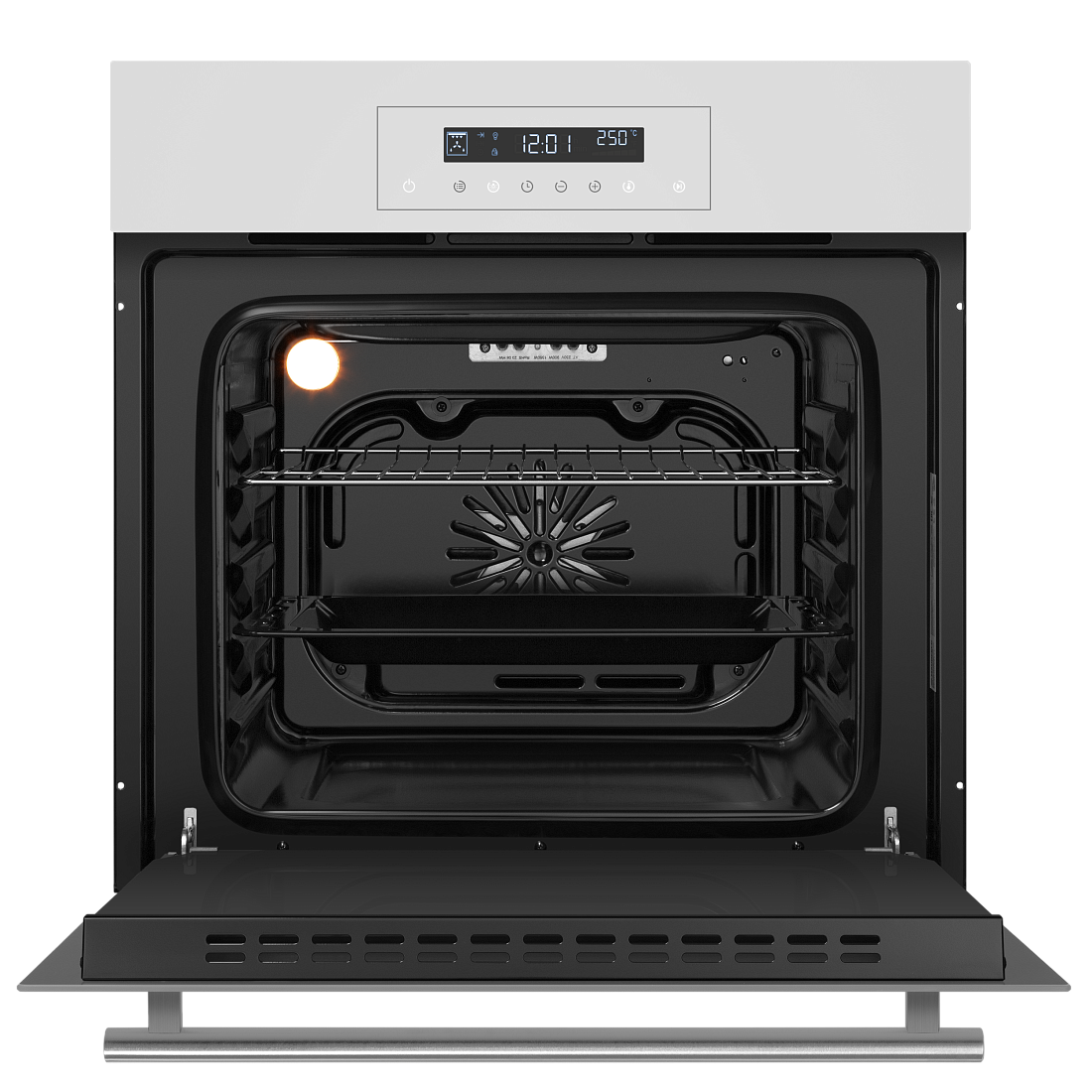 9100949 Электрический духовой шкаф HOMSair OEH606WH белый STDN-0057531 - Вид №1