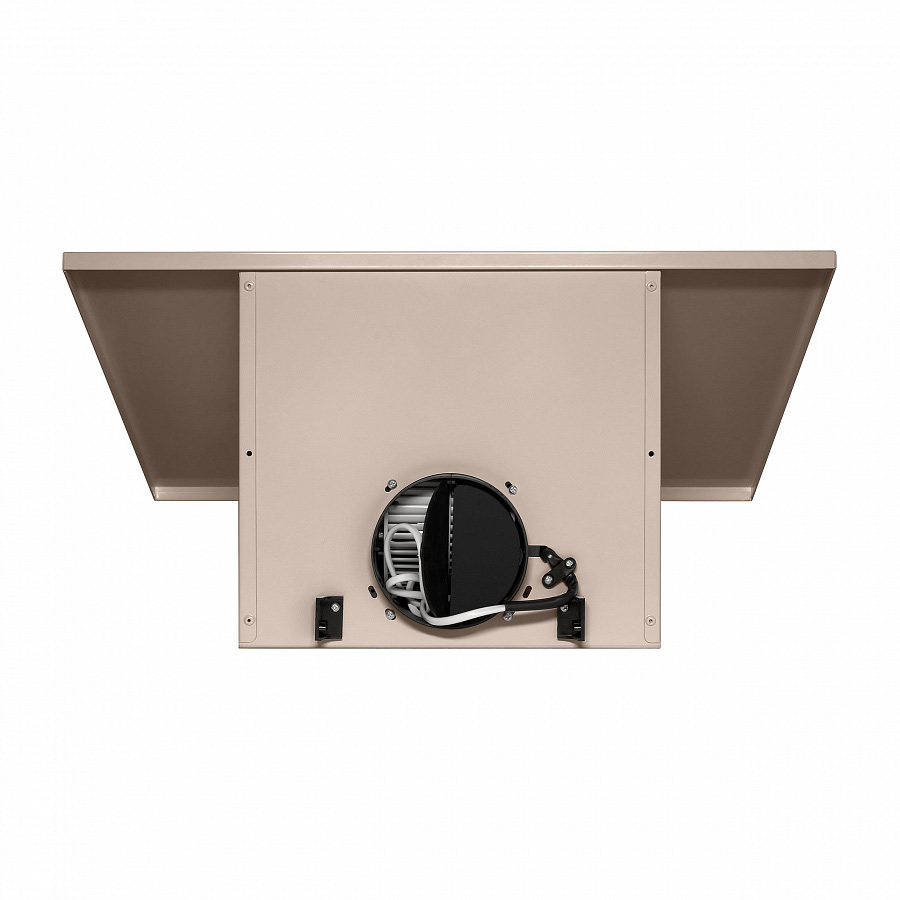 TOWER C 50 DARK BEIGE Вытяжка tower c 50 темно-бежевый/темно-бежевое стекло/ • тип: настенная• цвет: темно-бежевый• управление: кнопочное• ширина, мм: 500• полная потребляемая мощность, вт: 160• количество скоростей: 3• максимальная производительность, м3 Santreyd  - Вид №7