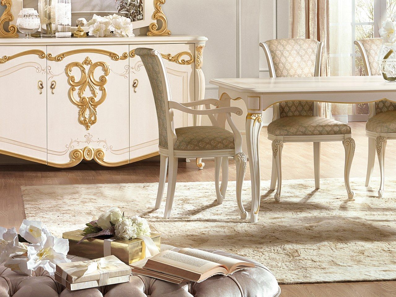 Деревянный прямоугольный обеденный стол CASA +39 La Fenice ARCH-00017370 - Вид №1