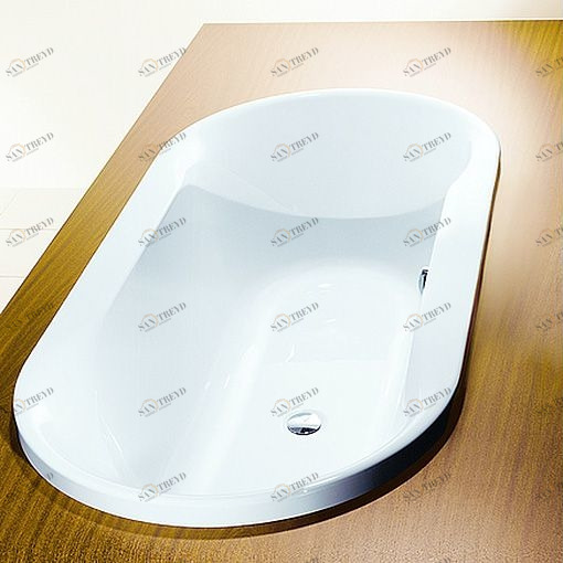 Ванна встраиваемая SPECTRA 170х80 см с аэромассажной системой Deluxe HOESCH 6480