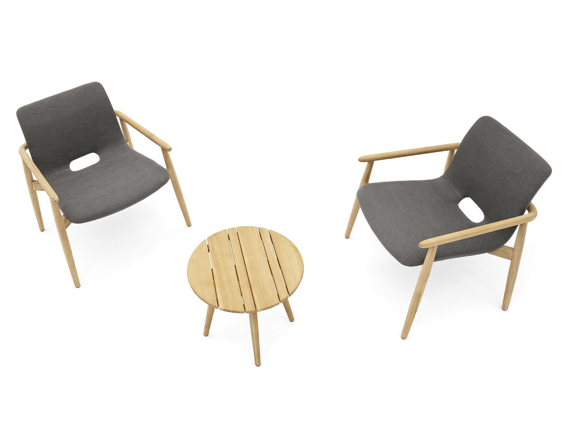 Круглый стол из тикового дерева Varaschin ARCH-00036226 - Вид №3