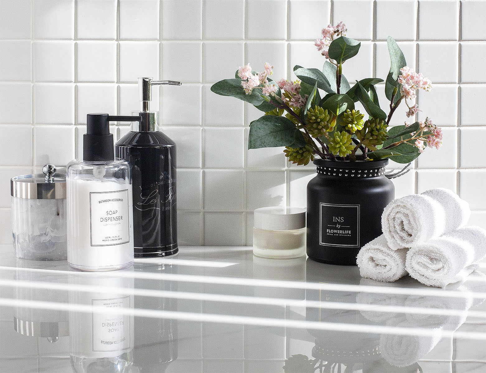 Белоснежная симфония: мозаика Starmosaic Mosaic White Matt STP-ST421 INCOLOR - Вид №2