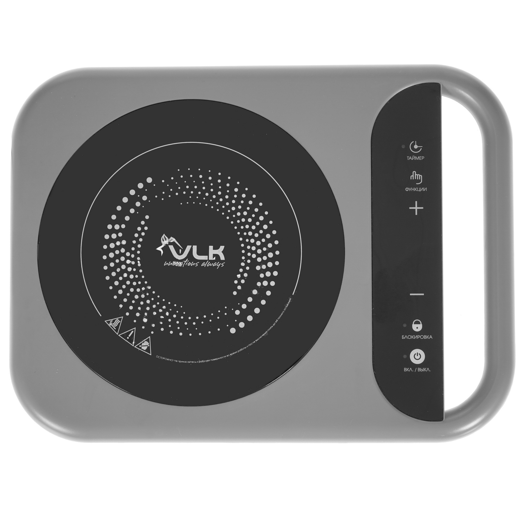 5334247 Плита компактная электрическая VLK Palermo 7727 серый STDN-0111922
