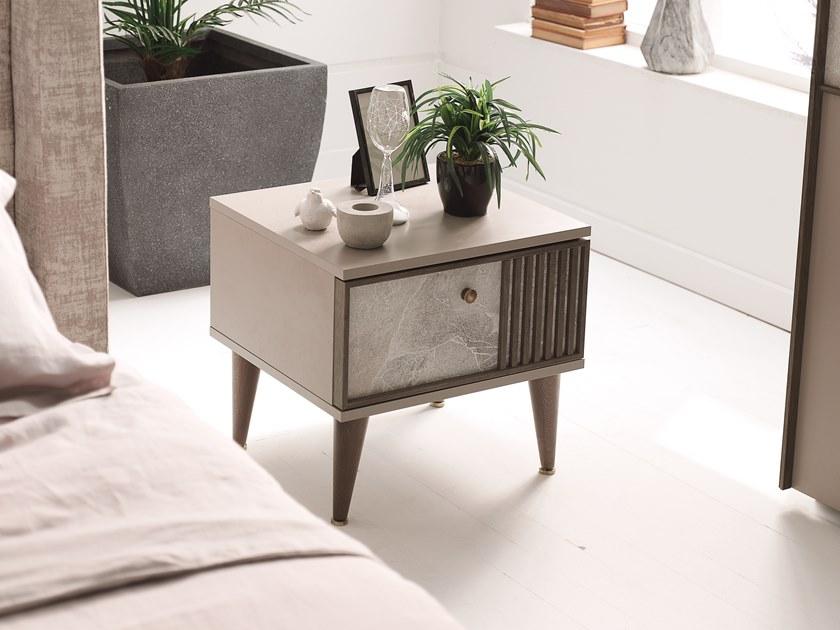 Enza Home Прямоугольная тумбочка из дерева с ящиками Praga sun-id-1490985 - Вид №2