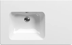 8856111 Встроенная раковина под столешницу овальная GSI ceramica City