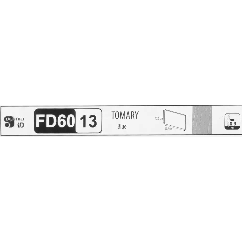 Фасад кухонный Томари Delinia ID голубой МДФ 59.7x12.5 см 82010996 STLM-0017374 - Вид №6