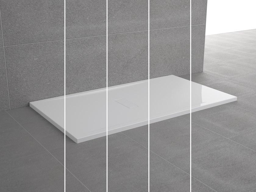 NOVELLINI Прямоугольный нескользящий и теплый на ощупь душевой поддон Custom sun-id-1365334 - Вид №4