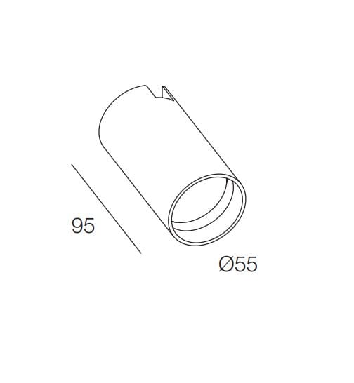 Круглый поворотный прожектор с порошковым покрытием Novalux Honey ARCH-00049594 - Вид №8