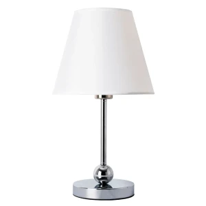 Настольная лампа Arte lamp Elba E27 1x60 хром 84229080 STLM-2125521
