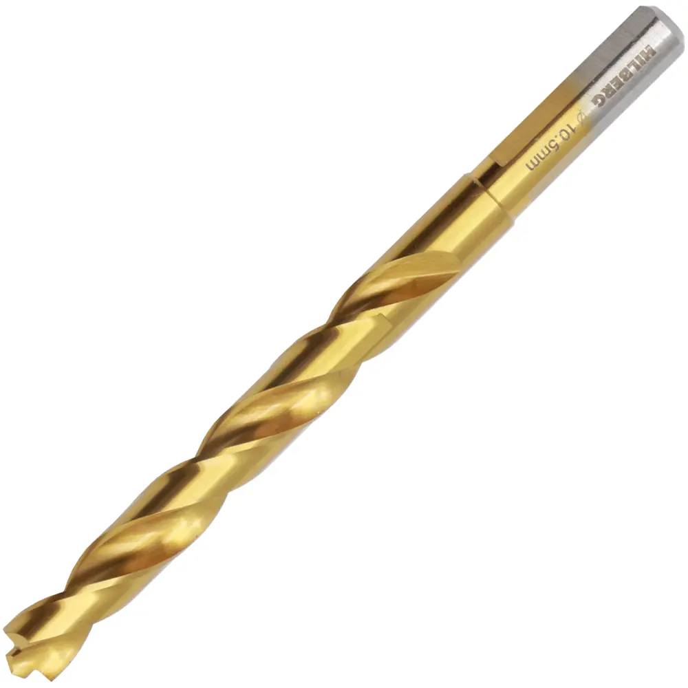 Сверло спиральное по металлу Hilberg CO105 10.5x133 мм HSS-Co 89387106 STLM-1564590