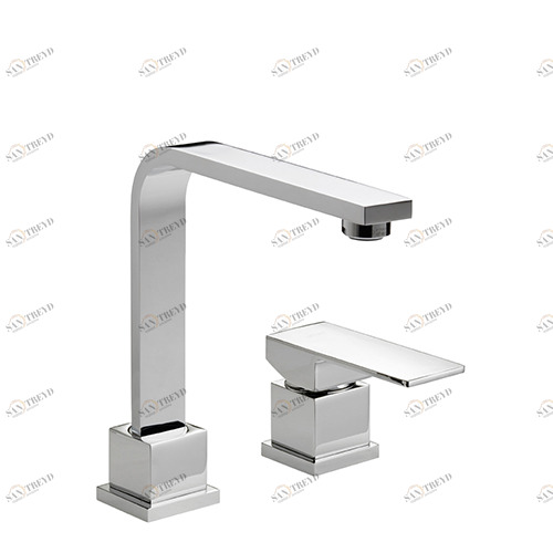 20031 Монокомандный смеситель для раковины, два отверстия без клапана EFFEPI RUBINETTERIE H-uno 