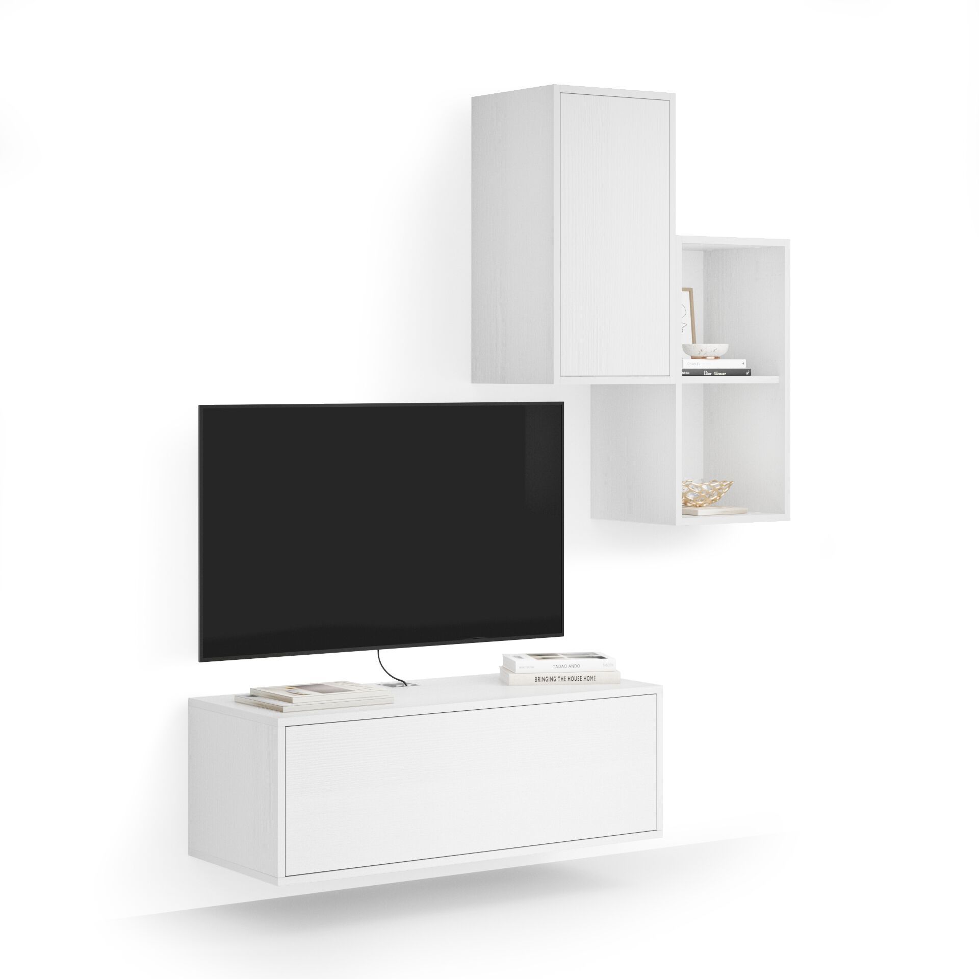 Модульная оборудованная стена установленная стеной в меламинированном Mobili Fiver IACOPO ARCH-00070420 - Вид №25