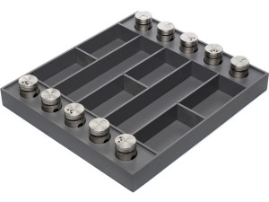 Лоток для столовых приборов Epos Lux 600 LB Dark Grey  NAVAKO