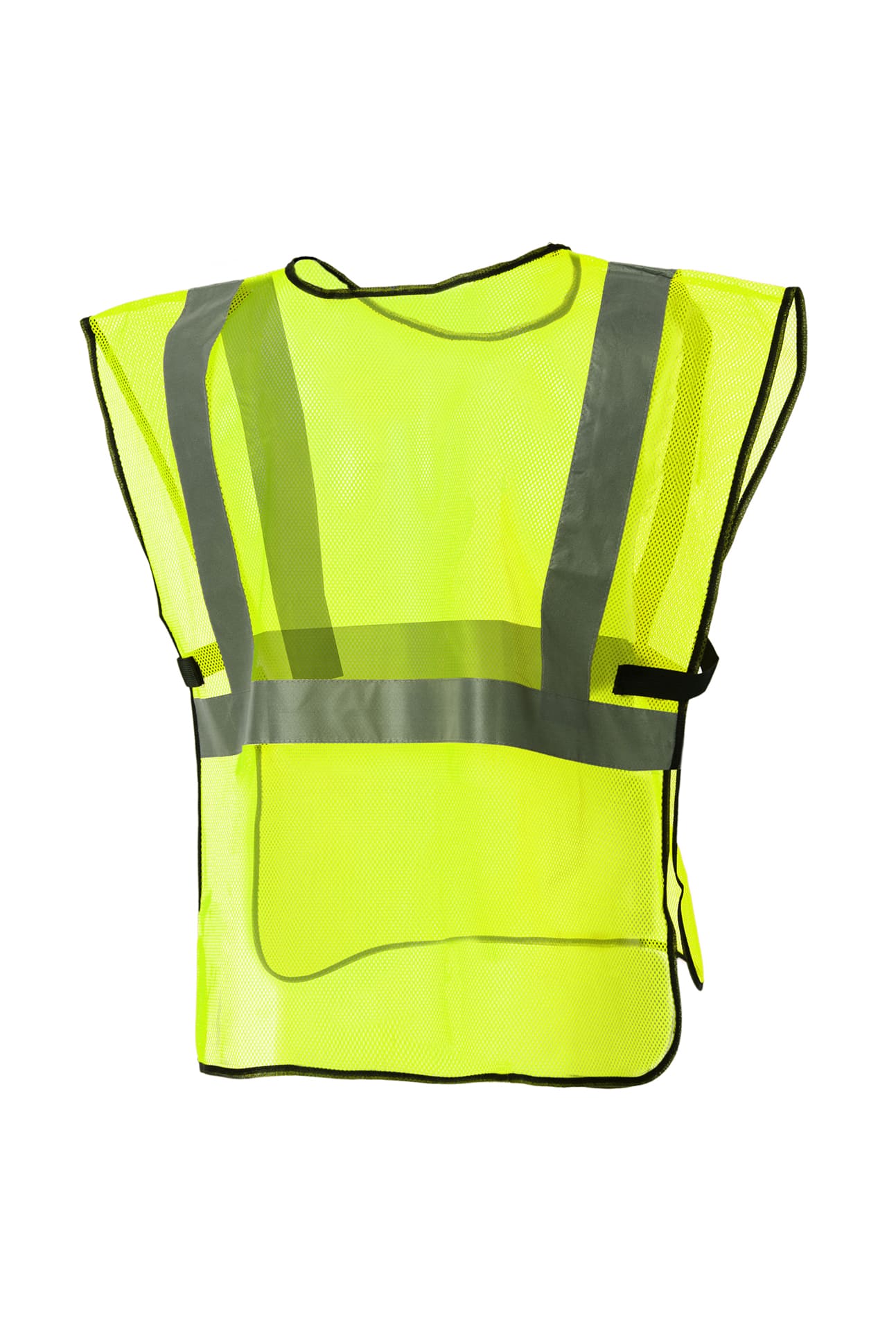 61432 Жилет сигнальный "Спектр" сетка лимонный с СВП  Сигнальная одежда  размер 64-66 Спецодежда  - Вид №1