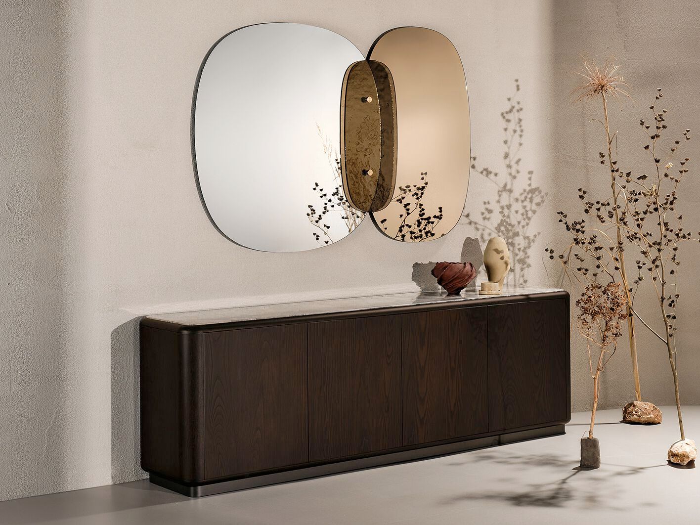 Деревянный шкаф с распашными дверями Naturedesign Главная ARCH-00116056 - Вид №5