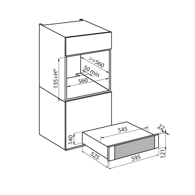 Встраиваемый подогреватель еды Foster S4001 ARCH-00043646 - Вид №3