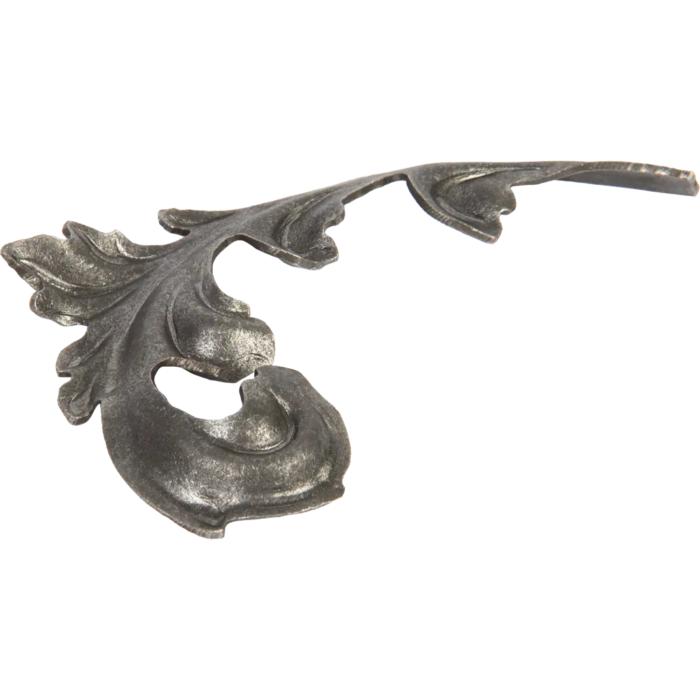 83743677 Элемент кованый Лист R 142x83 мм STLM-0044341 Santreyd  - Вид №1