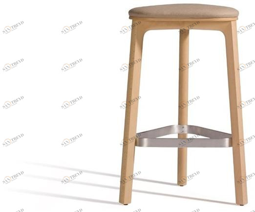 Capdell Высокий табурет из бука со встроенной подушкой Perch sun-id-1385884