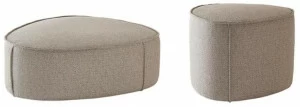 Casamilano Мягкий пуф со съемным чехлом из ткани в современном стиле