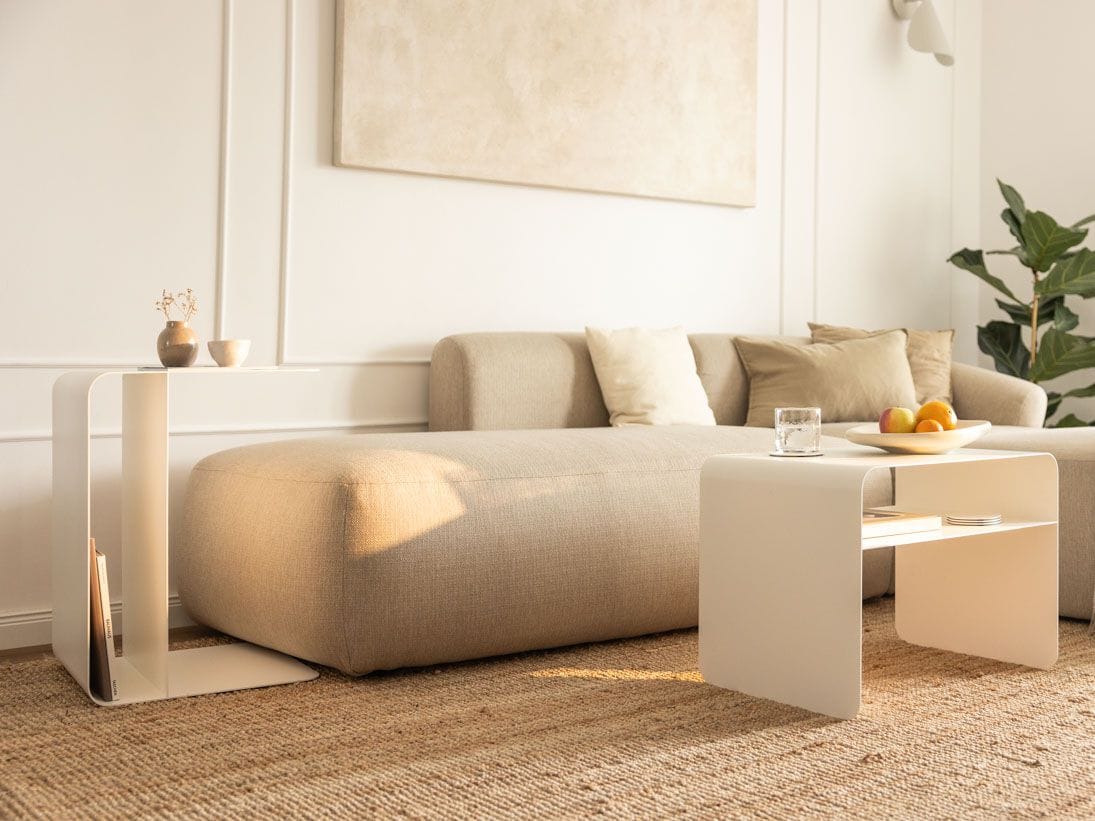 Стальной журнальный столик с порошковым покрытием Metallbude COSMO ARCH-00108059 - Вид №1