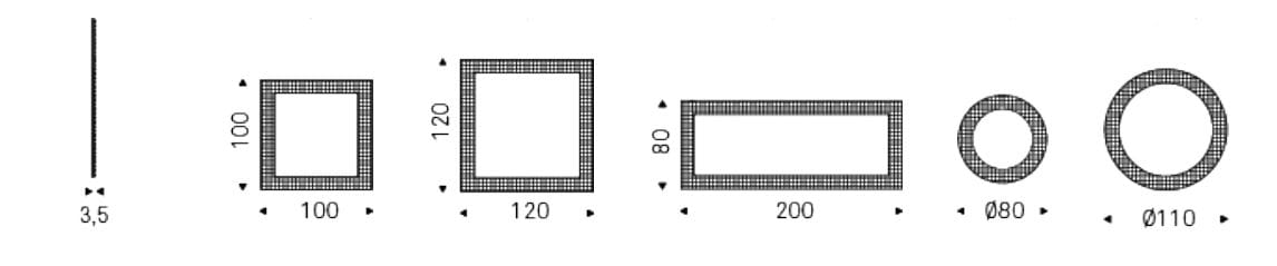Настенное зеркало в рамке Cattelan italia EGYPT ARCH-00126323 - Вид №3