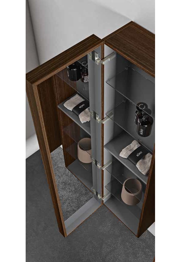 Подвесной шкаф для ванной комнаты с дверцами Cerasa Nerolab ARCH-00034647 - Вид №2