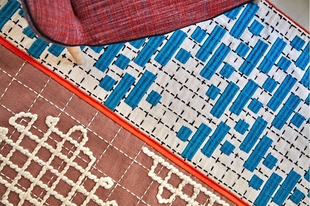 028891 Ковер Banda Individual C Turquoise GAN Bandas