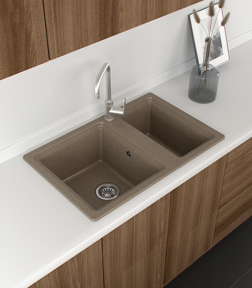 Кухонная мойка Fostogran Каприс 404  - Вид №2