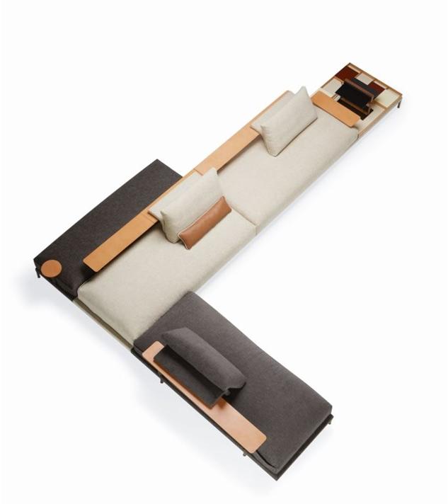 José Martínez Medina Модульный угловой диван Blacktone sun-id-1504347 - Вид №8