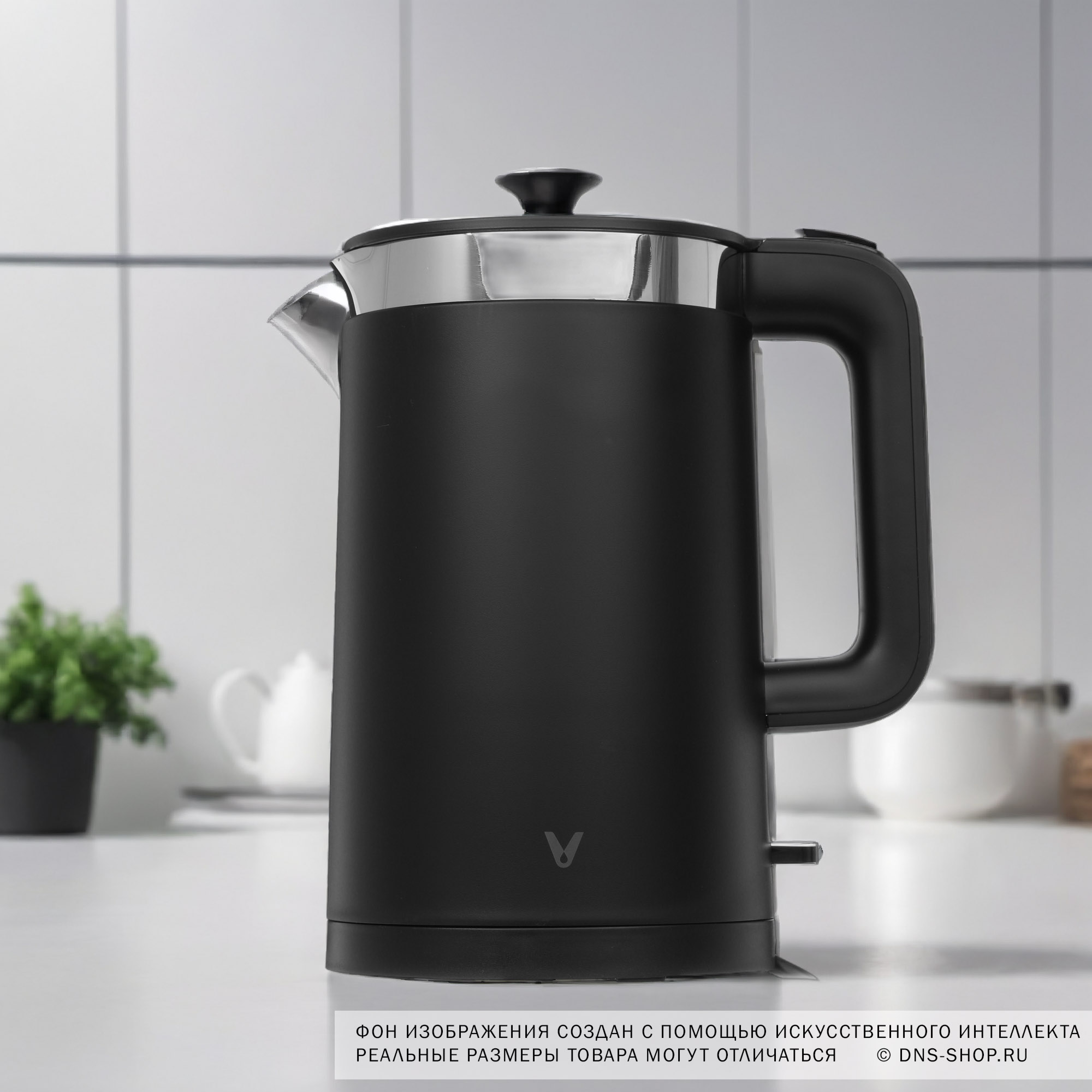 1664000 Электрочайник Viomi Mechanical Kettle V-MK152B черный STDN-0119881 - Вид №6