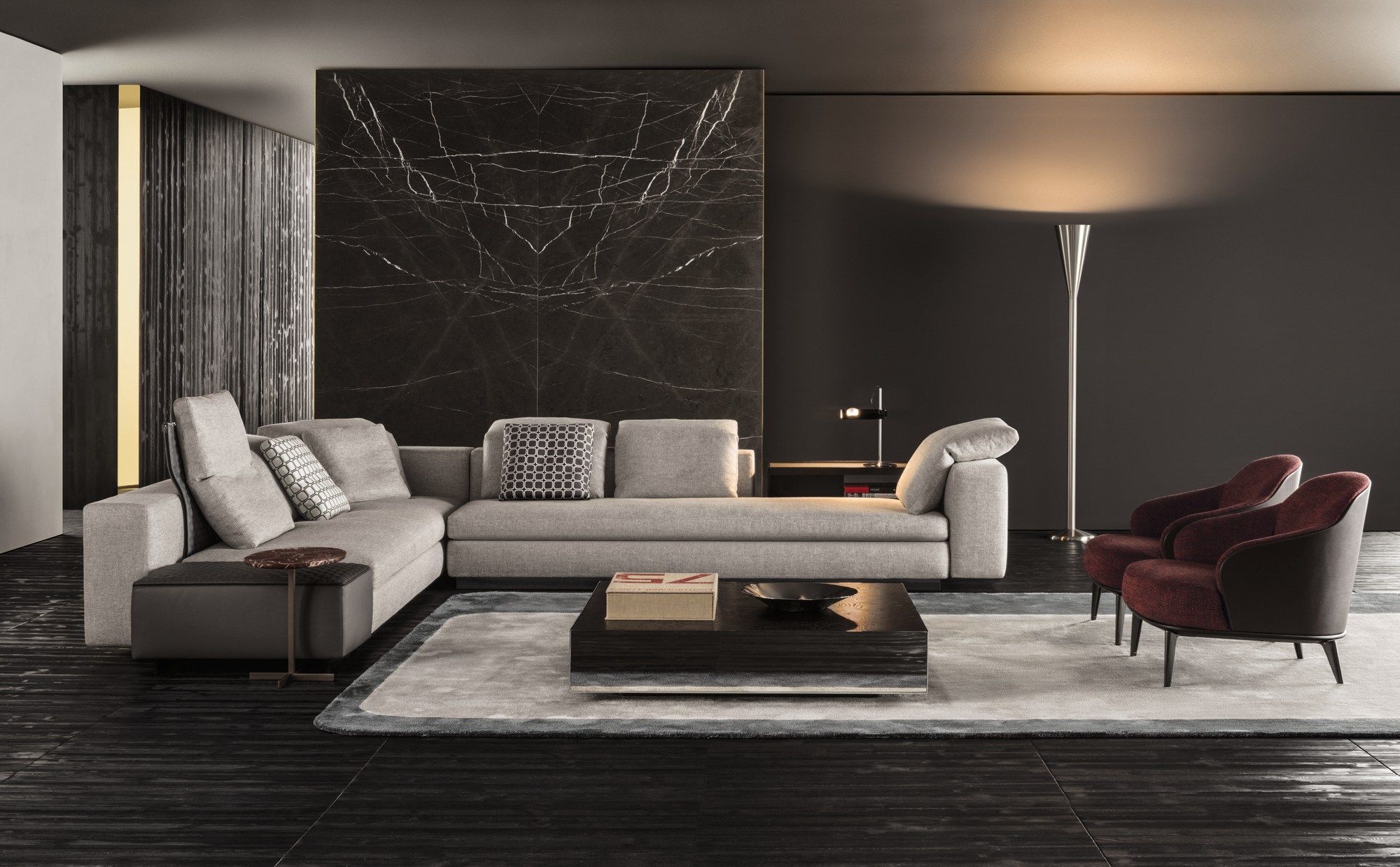 Модульный тканевый диван Minotti ARCH-00045463 - Вид №6