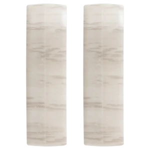 Соединитель для плинтуса Pro Дом 5.5 см ПВХ цвет дуб молочный 2 шт