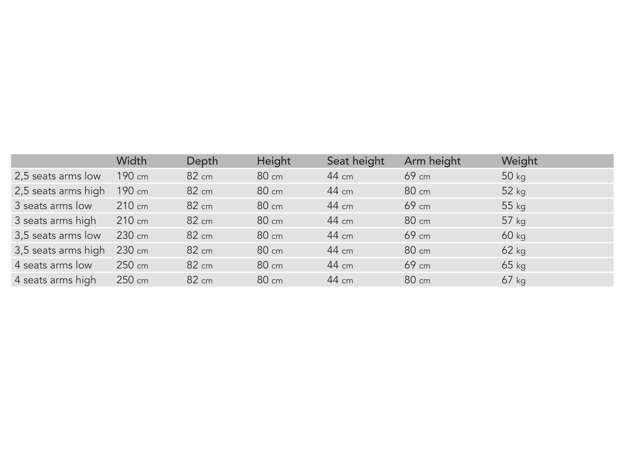 Линейный диван Jess Vasa ARCH-00003973 - Вид №6