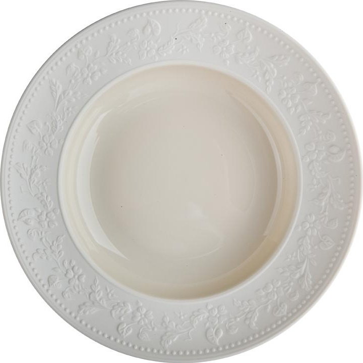 56437 JL Coquet Тарелка суповая 21см "Джорджия Айвори" Фарфор 
