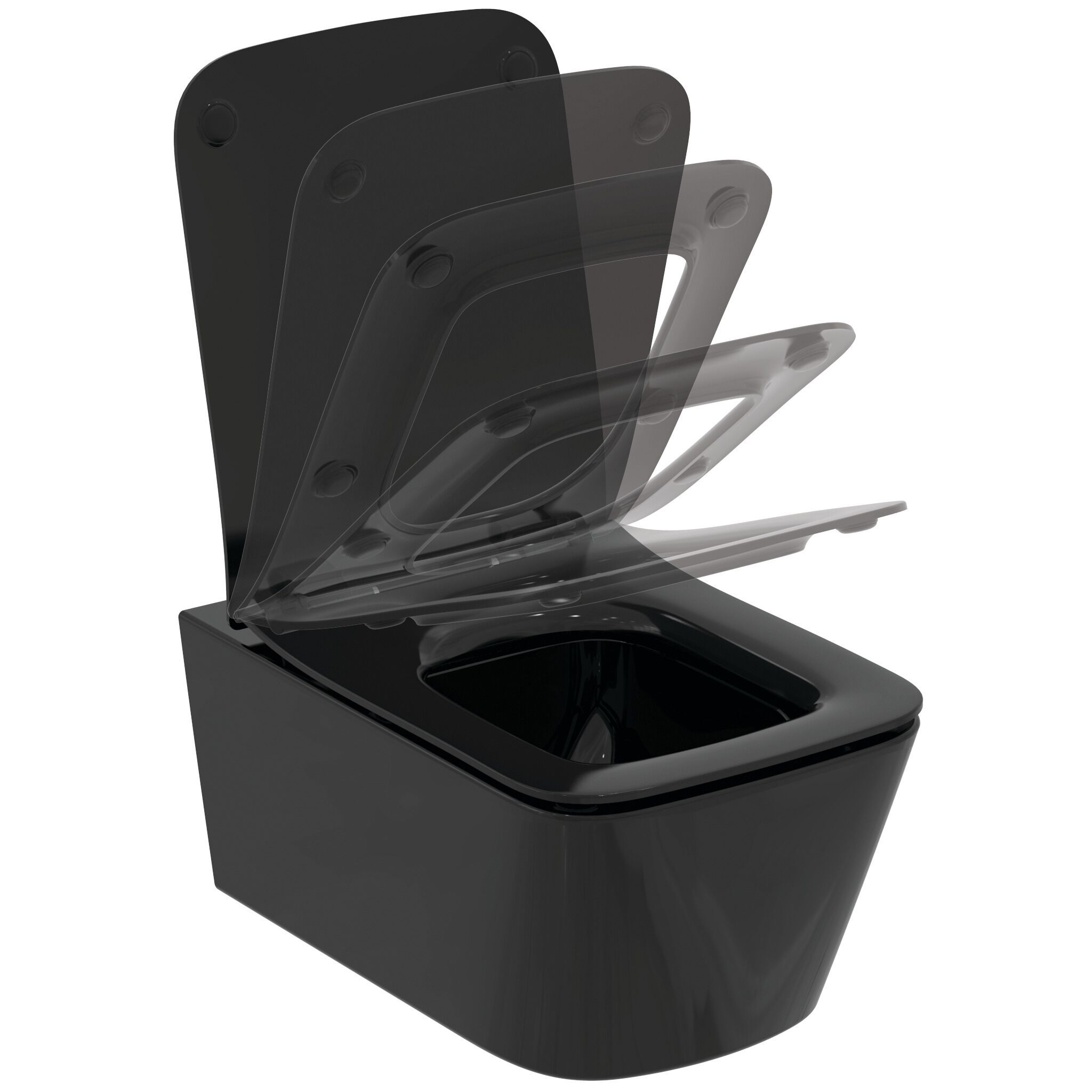 Мягкое пластиковое сиденье для унитаза Ideal Standard Blend Cube ARCH-00016971 - Вид №2