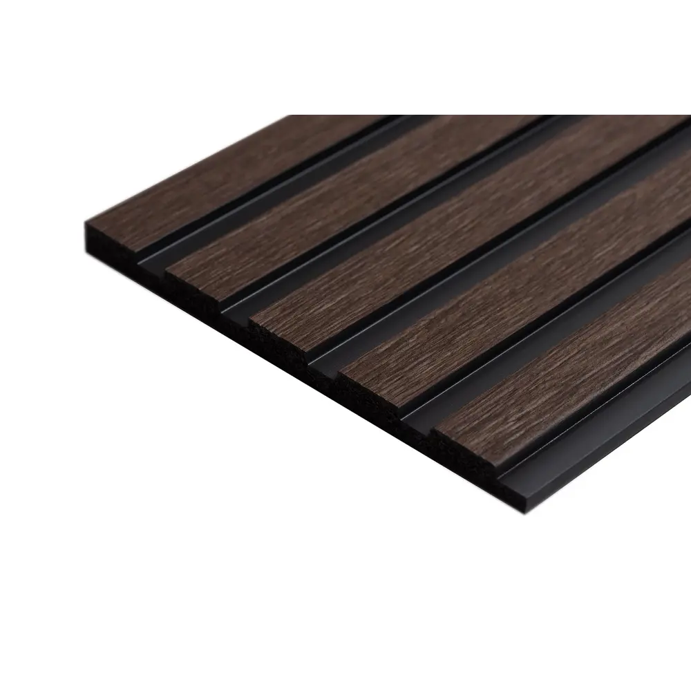 Панель стеновая Decor-Dizayn 904-67SH 10x150x3000 мм темно-коричневый 89338451 STLM-2191001  - Вид №1