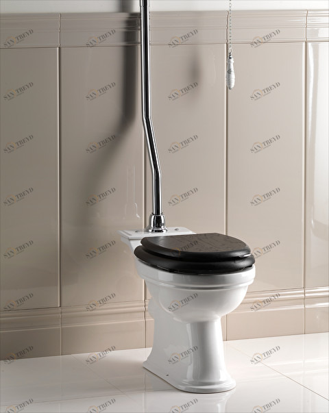 WCCAROS Приставной унитаз напольный Белый Devon&Devon  Италия 